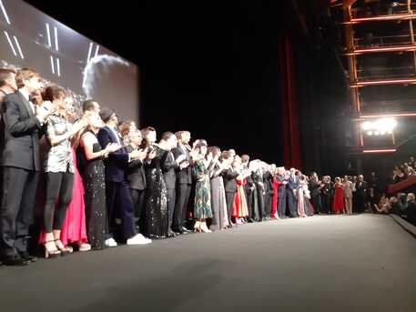 La cerimonia a Cannes per il 75/mo anniversario © Ansa