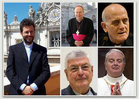 In una combo i cinque nuovi cardinali italiani © ANSA