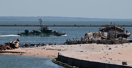 Il porto di Mariupol © AFP