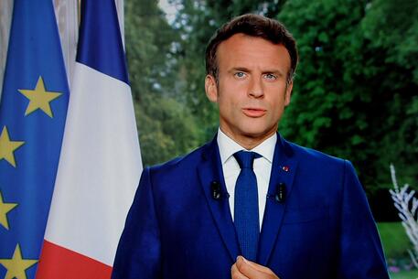 Il presidente francese Macron © AFP