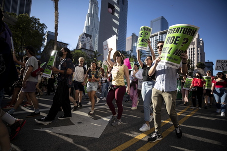 Proteste a Los Angeles © ANSA