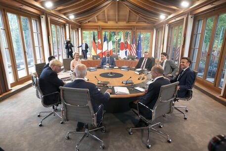 Il vertice G7 a Elmau, in Baviera © EPA