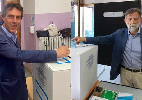 Catanzaro: hanno votato candidati a sindaco, Donato e Fiorita © ANSA