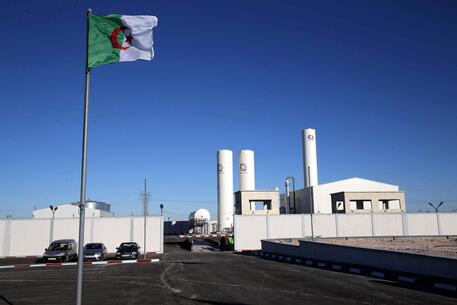 Un sito per la produzione di gas liquefatto in Algeria © ANSA