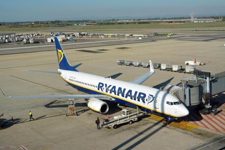 Un aereo Ryanair a Fiumicino © ANSA