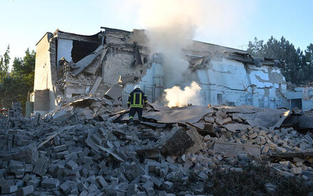 Una esplosione a Mykolaiv © AFP