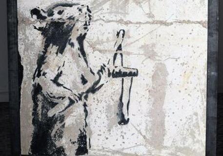 Israele:salvato graffito perduto di Banksy in un blitz notturno © ANSA