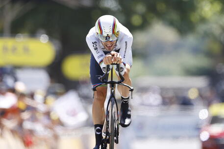 Filippo Ganna al Tour de France 2022 © ANSA