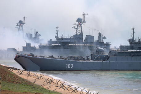 Russian military exercises in Crimea [ARCHIVE MATERIAL 20210422 ] © ANSA 