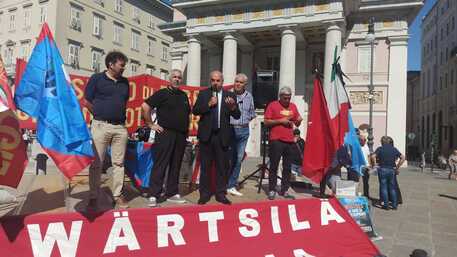 Wartsila: presidio in centro a Trieste, no alla chiusura - Friuli V. G. - ANSA.it