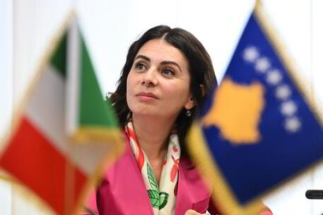 L'ambasciatrice del Kosovo in Italia Lendita Haxhitasim © ANSA