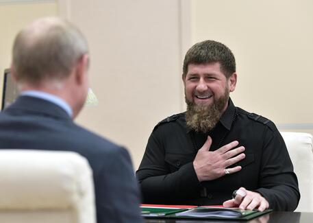 Putin e Kadyrov © EPA