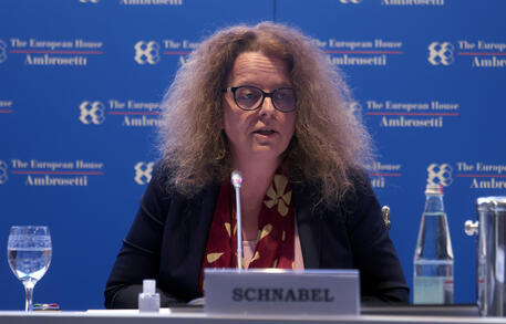 Il membro del board della Banca Centrale Europea Isabel Schnabel © ANSA