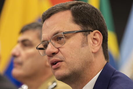 L'ex ministro della Giustizia del governo Bolsonaro, Anderson Torres © EPA
