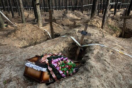 Immagini dal fronte della guerra in Ucraina © AFP