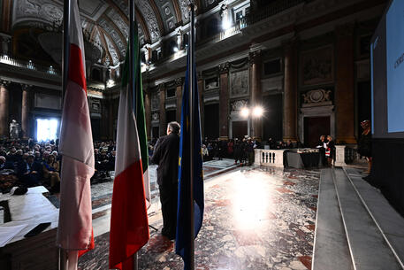 Giorno della Memoria, cerimonia ufficiale a palazzo Ducale di Genova © ANSA
