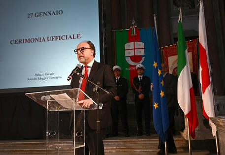 Giorno della Memoria, cerimonia ufficiale a palazzo Ducale di Genova © ANSA