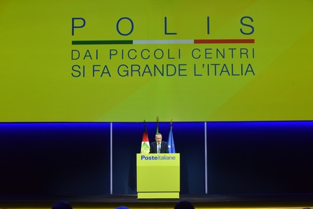 Presentazione del progeto Polis di Poste Italiane © Ansa