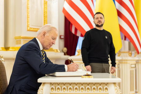 Il viaggio di Biden a Kiev © EPA