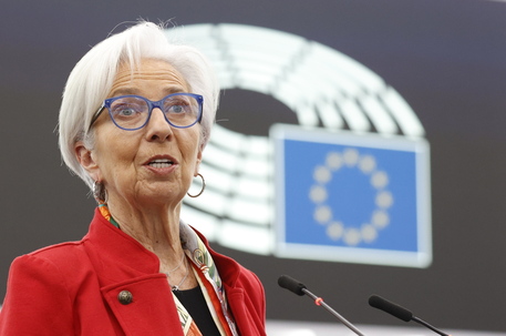 La presidente della Bce Christine Lagarde © ANSA