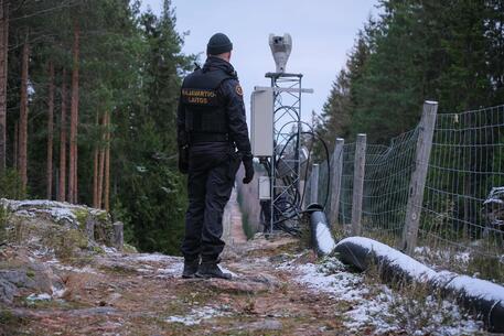 Una guardia finlandese di confine © AFP