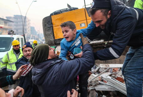 Sisma in Turchia e Siria, i bambini strappati dalle macerie SPECIALE © EPA