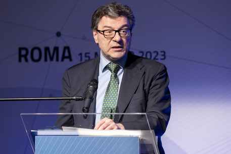 Il ministro dell'Economia Giancarlo Giorgetti © ANSA