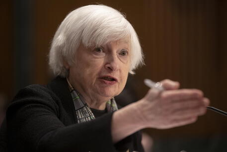 il segretario al Tesoro Usa Janet Yellen © EPA