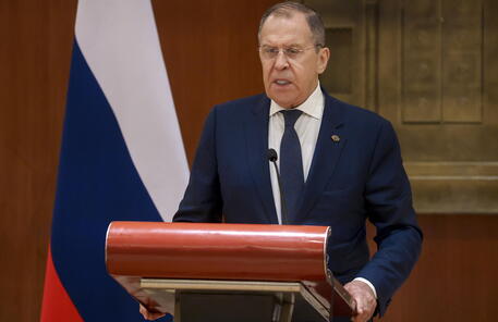 Lavrov all'incontro di ministri degli Esteri del G20 © EPA