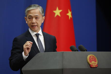 Wang Wenbin, portavoce del ministero degli Esteri cinese © EPA