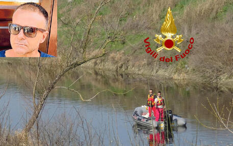 Trovati corpi poliziotto-eroe ed anziano caduto nel fiume © ANSA