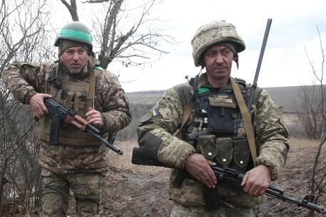 Militari ucraini (Foto d'archivio) © ANSA
