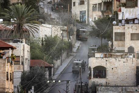 Una pattuglia militare israeliana a Jenin © AFP