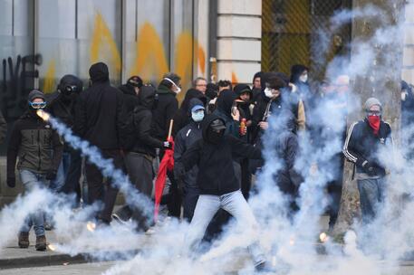 Le proteste contro la riforma delle pensioni in Francia © AFP