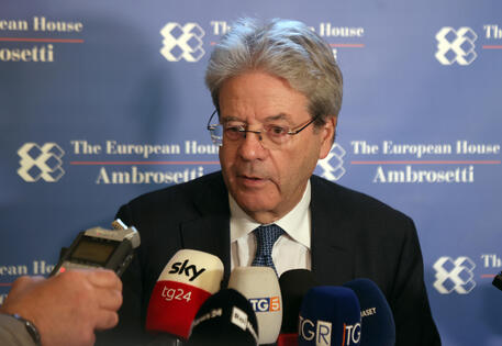 Il commissario europeo per l'economia Paolo Gentiloni © ANSA