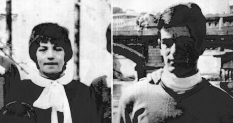 Una combo che risale al 16 aprile 1973 dei fratelli Stefano Mattei 8 anni e Virgilio di 22 morti nel rogo di Primavalle © ANSA