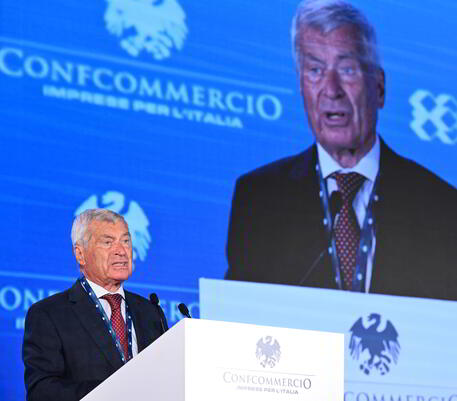 Il presidente di Confcommercio Carlo Sangalli © ANSA