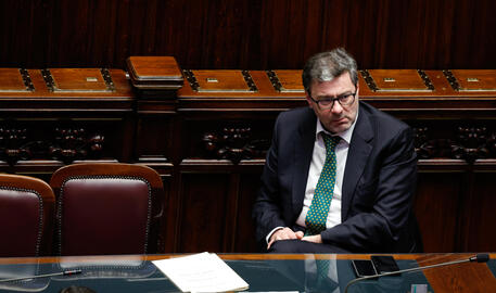 Il ministro dell'Economia Giancarlo Giorgetti © ANSA