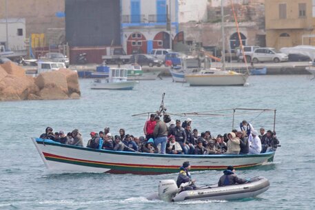 Lampedusa, foto di archivio © ANSA