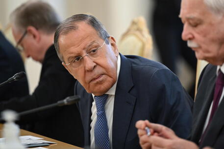 Il ministro degli esteri russo Lavrov © EPA