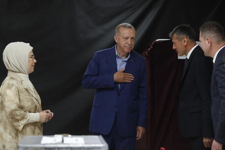 Erdogan vota © EPA