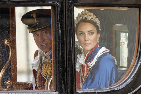 Il principe William e la principessa Kate Middleton © AFP