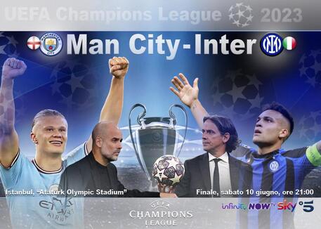 UCL, finale: Manchester City-Inter © ANSA