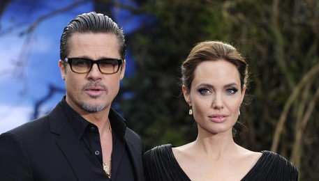 Brad Pitt e Angelina Jolie (ANSA)