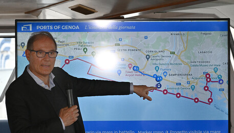 Porto di Genova: il presidente Paolo Emilio Signorini (ANSA)