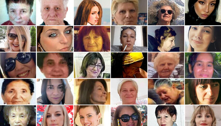Le 50 donne uccise nei premi sei mesi del 2022 (ANSA)