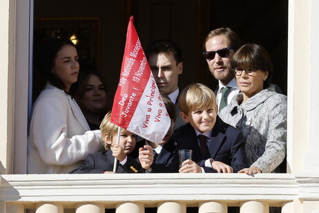Pauline Ducruet , Louis Ducruet , Pierre Casiraghi , Stephanie di Monaco e figli