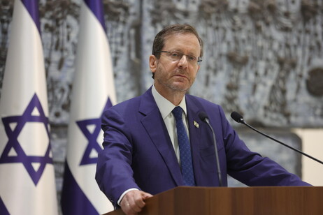 Il presidente di Israele, Yitzhak Herzog
