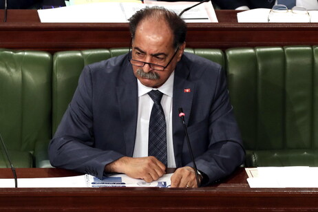 Il ministro dell'Interno Kamel Feki tunisino