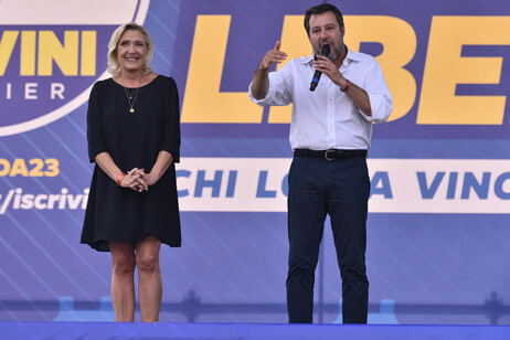 Le Pen e Salvini